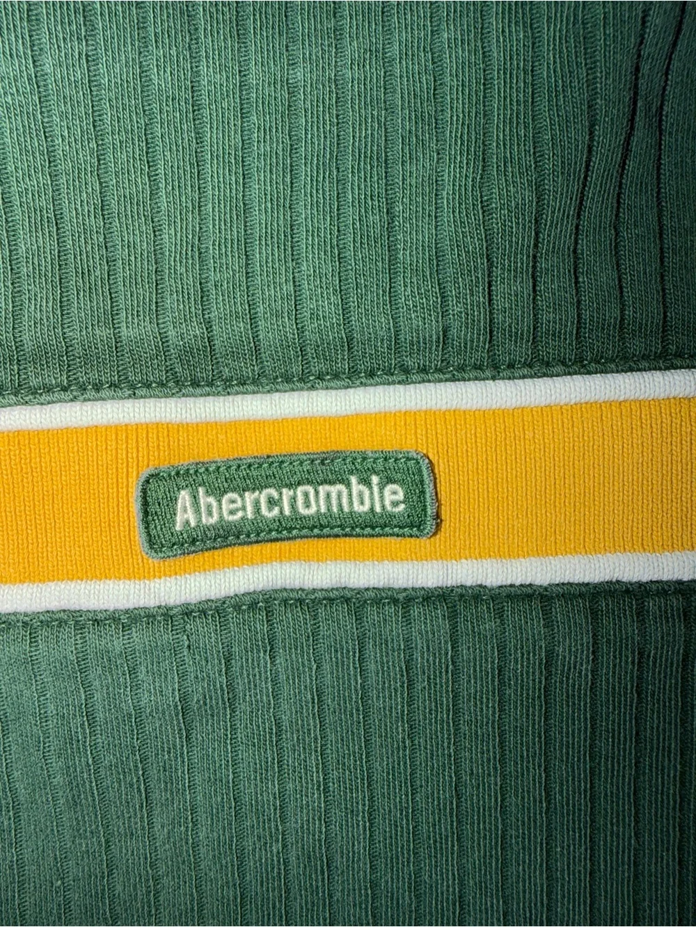 Vintage Abercrombie & Fitch Ribbed Knit Long Sleeve